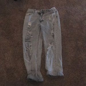 Ripped jeans
